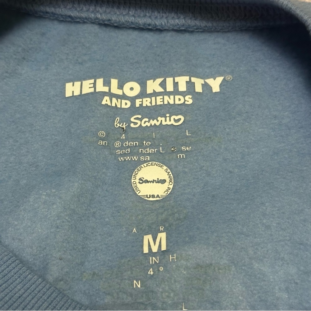 Sanrio Hello Kitty Blue Crewneck sweater M - Picture 5 of 11